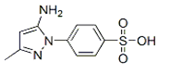 1-4 Sulfophenyl-3 Methyl-5 Amino Pyrazole